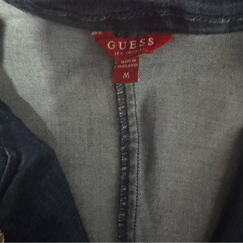 Guess Denim Dress with Gold Accent - Picture 2 of 5